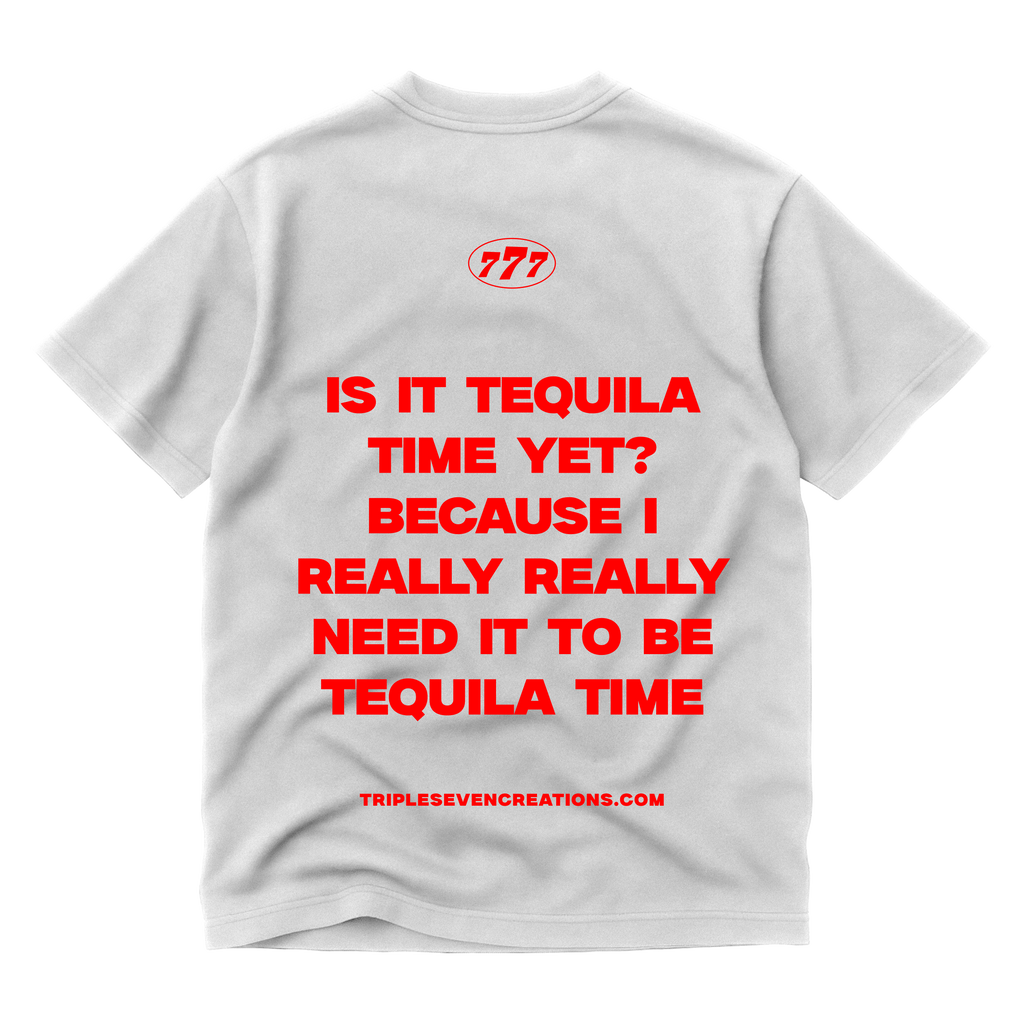 777 WHITE STATEMENT TEE