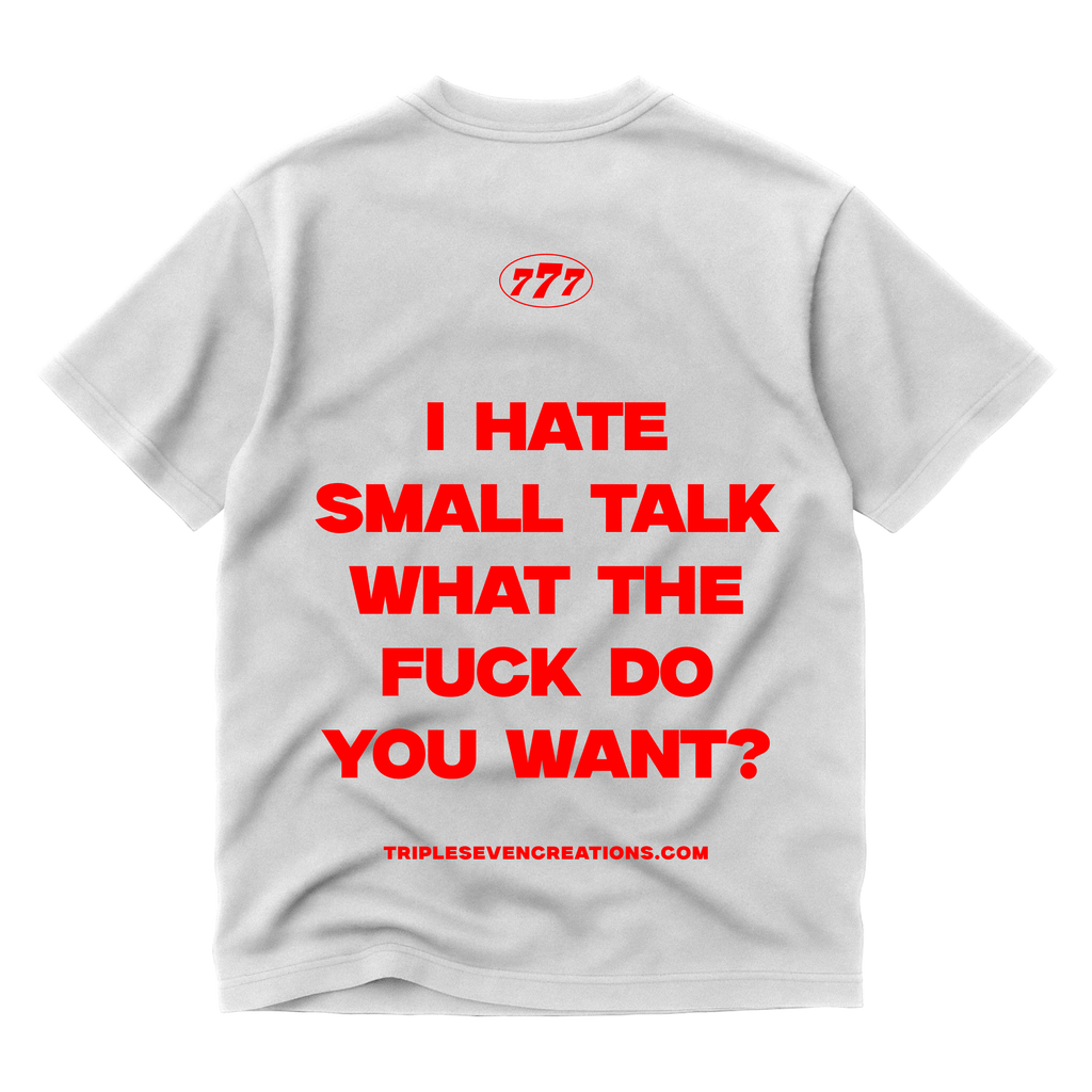 777 WHITE STATEMENT TEE