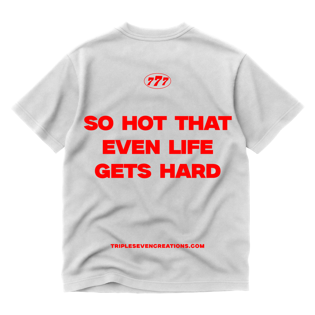 777 WHITE STATEMENT TEE